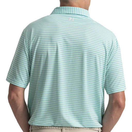 FootJoy Shadow Stripe Lisle Mens Golf Polo