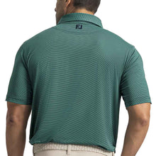 Load image into Gallery viewer, FootJoy Micro Feeder Stripe Lisle Mens Golf Polo
 - 2