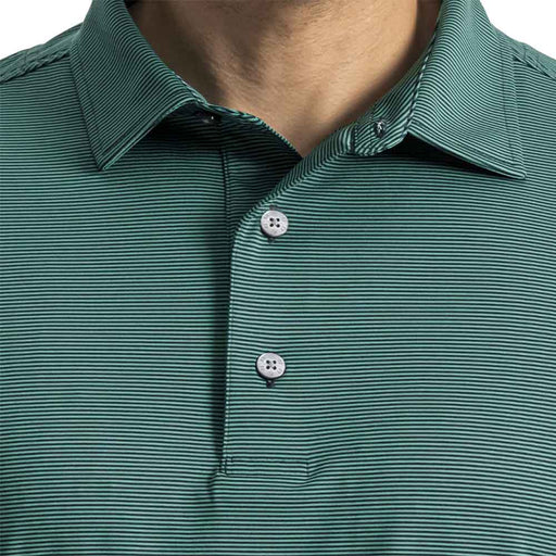 FootJoy Micro Feeder Stripe Lisle Mens Golf Polo