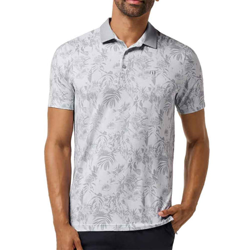 TravisMathew Fatherweight Season Mens Golf Polo - Heather Lt Grey/XL