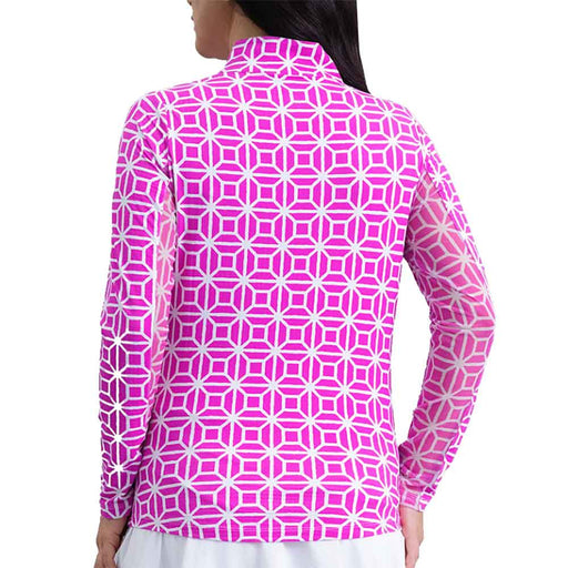 Ibkul Carolyn LS Mock Womens Golf QZ