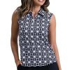 Ibkul Carolyn Sleeveless Womens Golf Polo
