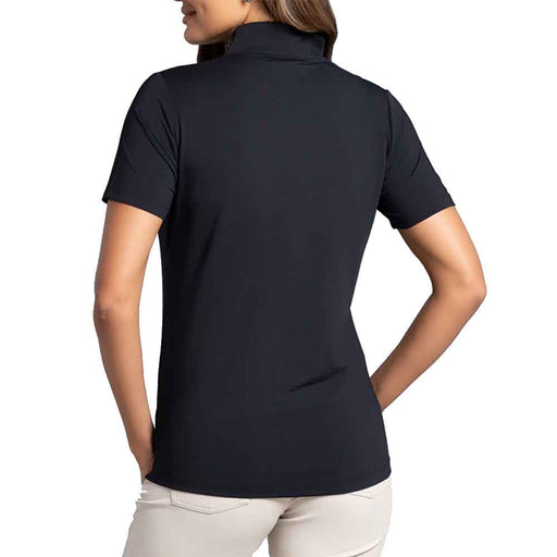 Ibkul Essential Solid SS Mock Womens Golf QZ