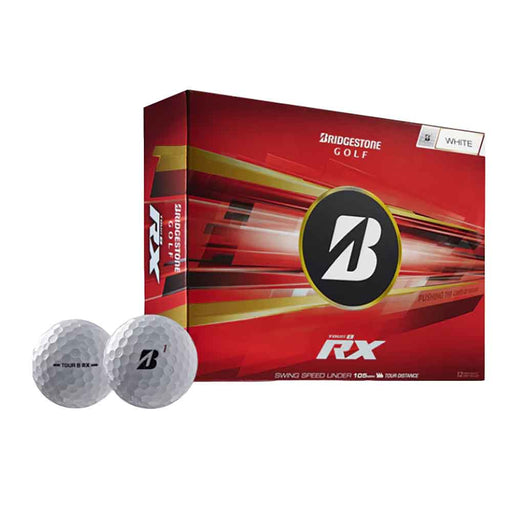 Bridgestone Tour B RX 2026 Golf Balls - Dozen - White