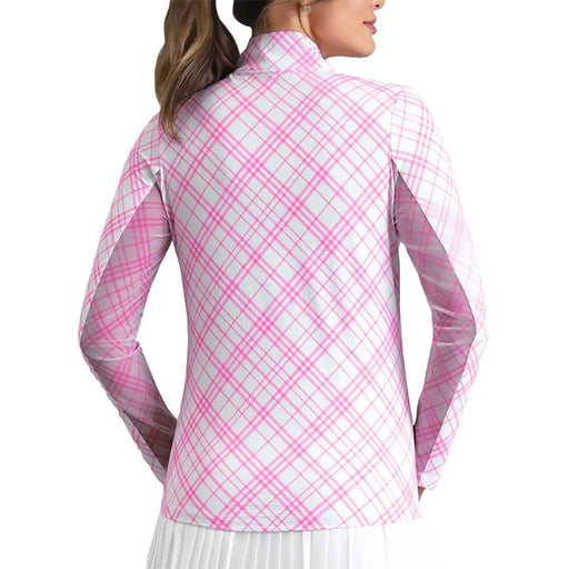 Ibkul Tony Long Sleeve Mock Womens Golf QZ