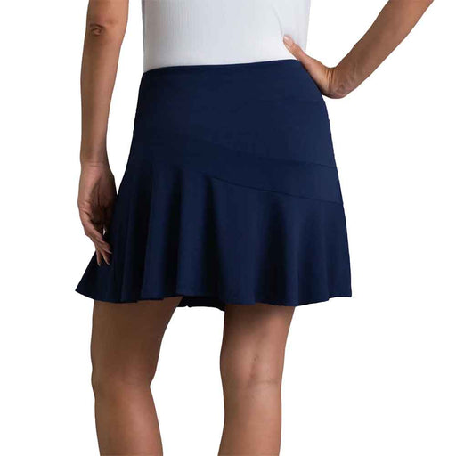 Ibkul Solid Flounce 16.5 inch Womens Golf Skort