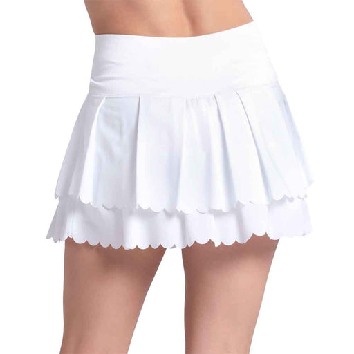 Lucky In Love Laser Wave Pleat Womens Tennis Skirt