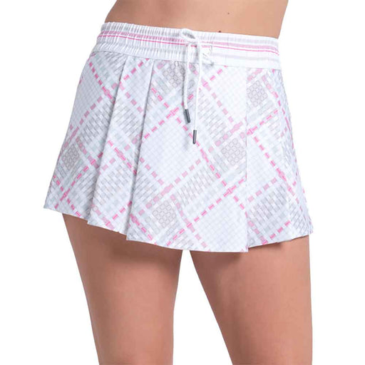 Lucky In Love HW Weave It To Me Wmens Tennis Skirt - White/L
