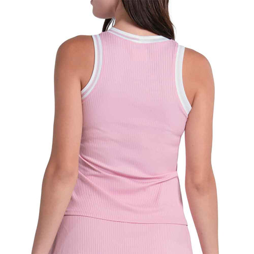 Lucky in Love Paris Weave Womens Tennis Tank - 2