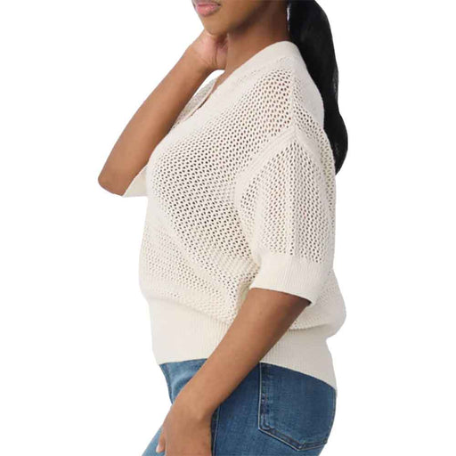 Krimson Klover Tansy SS Henley Womens Sweater