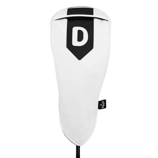 Callaway Premium Driver Headcover 2026 - White/Black