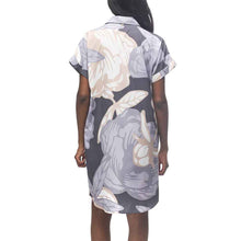 Load image into Gallery viewer, Indyeva Frivol Cloud Rock Bloom Print Womens Dress
 - 5