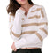 Polo Stripe Wht - 1