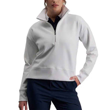 Load image into Gallery viewer, B. Draddy Meryl Performance Womens Quarter-Zip - White/L
 - 7