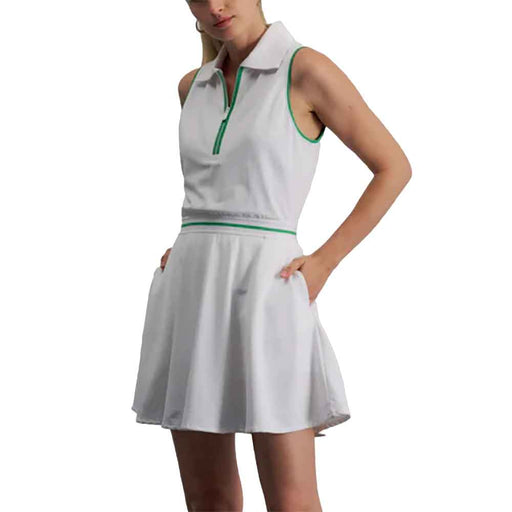 B. Draddy Kenia Performance Womens Golf Dress - White/M