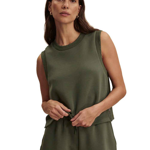 Varley Shea Womens Crop Tank - Thyme/M