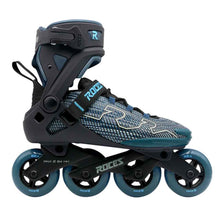 Load image into Gallery viewer, Roces R-EVO W 84 Womens Inline Skates - Blk/Blue/Green/10
 - 1