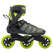 Load image into Gallery viewer, Roces R-EVO 100 Mens Inline Skates - Black/Lime/M13
 - 1