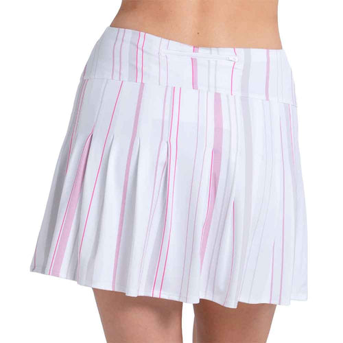 Lucky In Love Paris Stripe Pocket Womens Golf Skort - 2