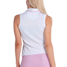 Load image into Gallery viewer, Lucky in Love Tee Time Womens Golf Polo Tank
 - 2