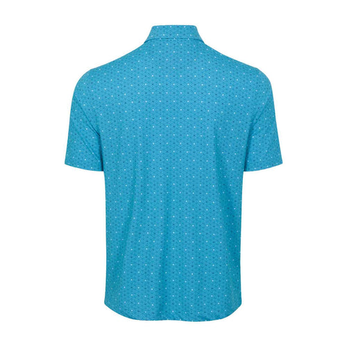 Greg Norman ML75 Jersey Geo Aquatic Echo Mens Golf Polo - 2