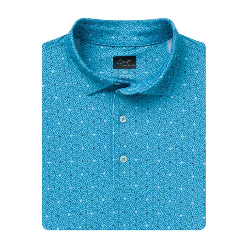 Greg Norman ML75 Aquatic Echo Mens Golf Polo