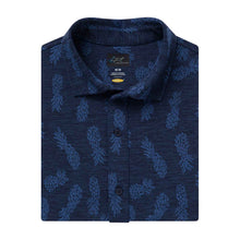 Load image into Gallery viewer, Greg Norman Pineapple Full-Button Mens Golf Polo
 - 3