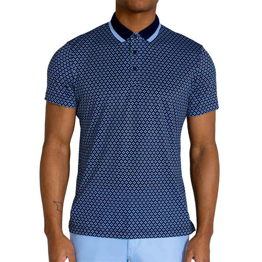 Redvanly Duncure Pique Mens Golf Polo - Midnt Nvy Multi/XXL
