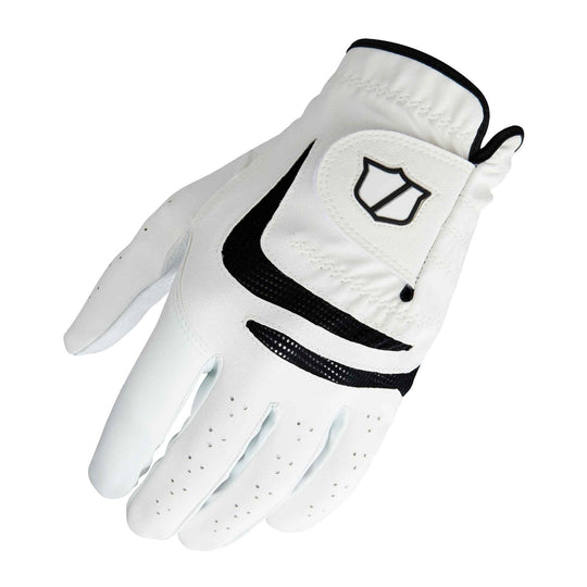 Wilson Grip Plus White Mens Golf Glove