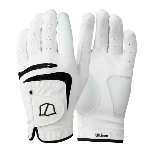 Wilson Grip Plus White Mens Golf Glove
