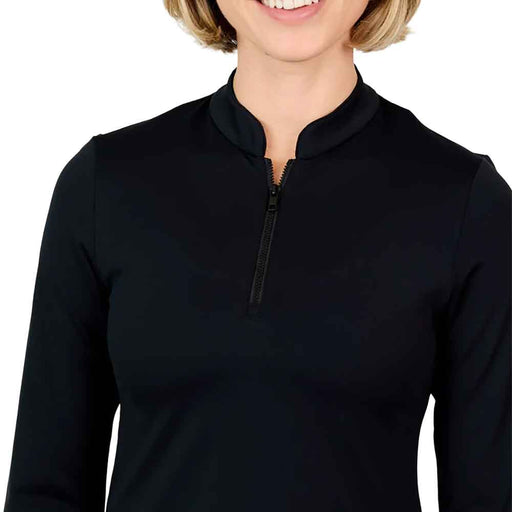 Sofibella Golf Colors UV Piq Womens LS Golf Shirt