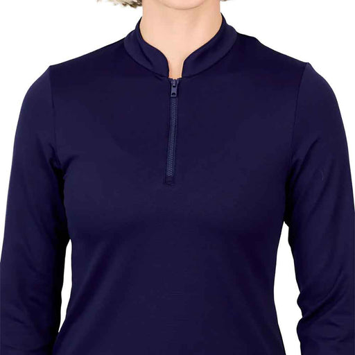 Sofibella Golf Colors UV Piq Womens LS Golf Shirt