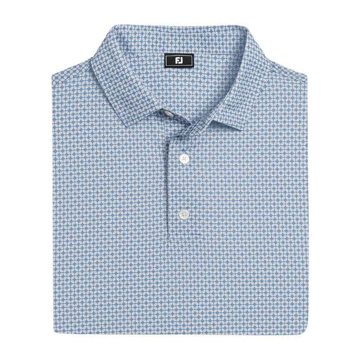 FootJoy Ellipse Print Lisle Mens Golf Polo