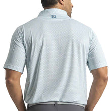 Load image into Gallery viewer, FootJoy Ellipse Print Lisle Mens Golf Polo
 - 3