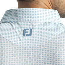 Load image into Gallery viewer, FootJoy Ellipse Print Lisle Mens Golf Polo
 - 4