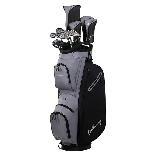 Callaway Reva 11-pc RH 2026 Wmns Cart Golf Set - Standard/Ladies/Black
