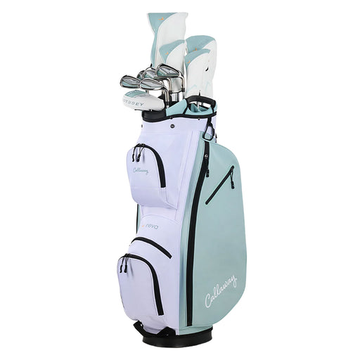 Callaway Reva 11-pc RH 2026 Wmns Cart Golf Set - Standard/Ladies/Peach/Surf