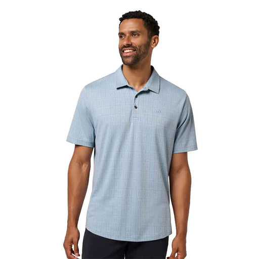 TravisMathew Cabana Mens Golf Polo - Ash Blue/XXL