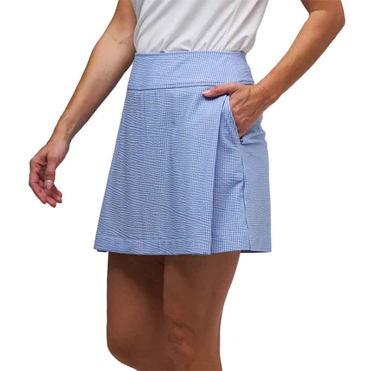 Fairway and Greene Erica Oxford 16.5 Inch Womens Golf Skort