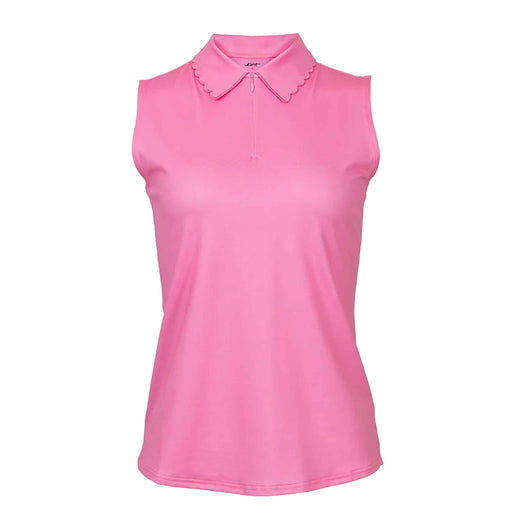 Jofit Mindy Sleeveless Rosebud Womens Golf Polo - Rosebud/L