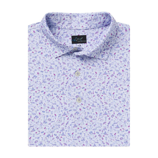 Greg Norman ML75 Tee-Time Getaway Mens Golf Polo