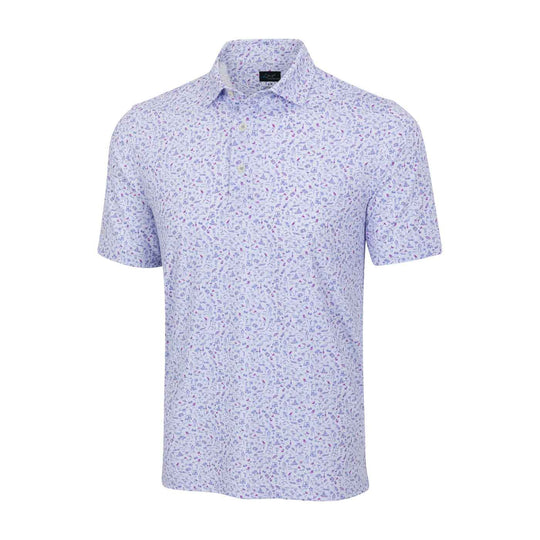 Greg Norman ML75 Stretch Jersey Tee-Time Getaway Mens Golf Polo