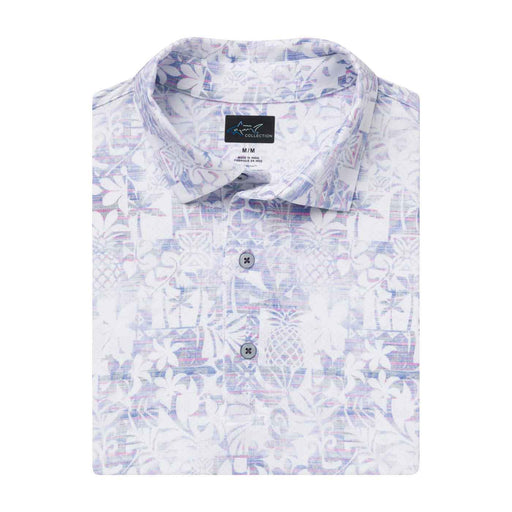 Greg Norman ML75 Mesh Pina Fiesta Mens Golf Polo