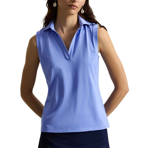 Polo Golf Ralph Lauren Air Tech SL Wmn Golf Polo - Blue Mist/L