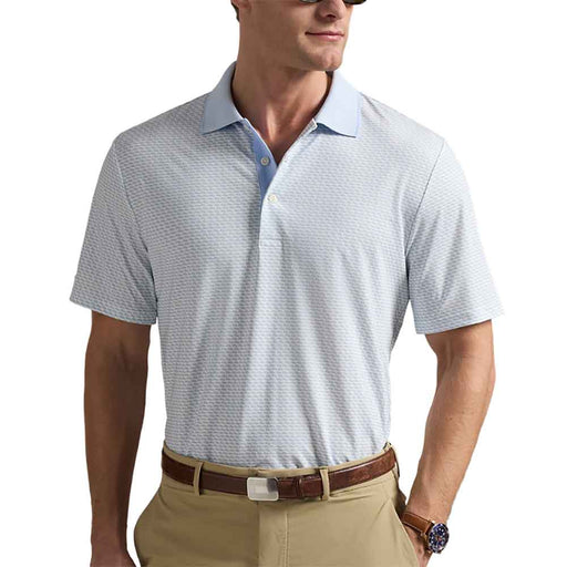 RLX Golf LTWT Air Jersey SS PNYLFMens Golf Polo - Ofc Bl Pny Loaf/XL