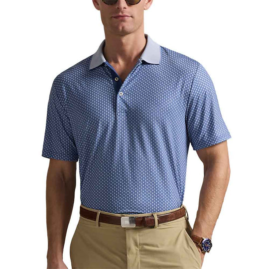 RLX Golf Lightweight Airflow Jersey Old Fashioned Shortsleeve Mens Golf Polo