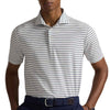 RLX Golf Lightweight Airflow Jersey Multi-Stripe Shortsleeve Mens Golf Polo