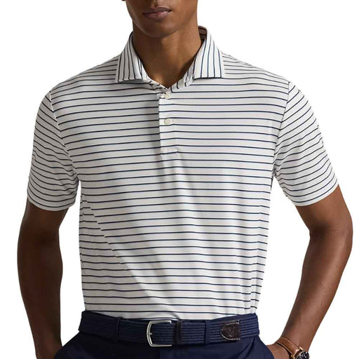 RLX Golf LTWT Air Jersey SS Mens Golf Polo - Office Bl Multi/XL