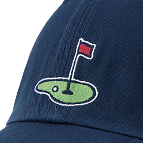 Life is Good Embroidered Golf Flag Unisex Chill Cap - 2