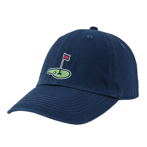 Life is Good Embroidered Golf Flag Uni Chill Cap - Darkest Blue/One Size